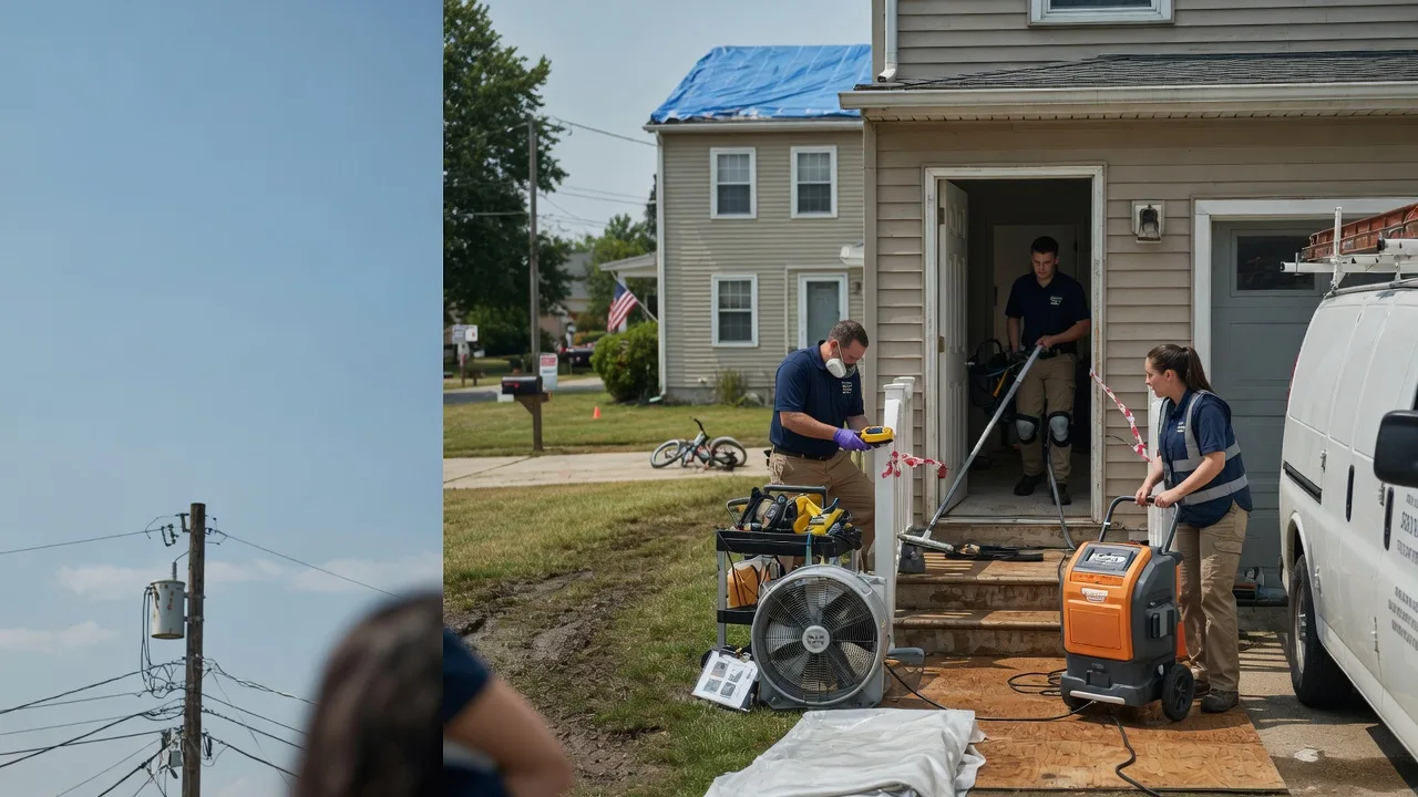 Water Damage Repair in Pana, IL near me